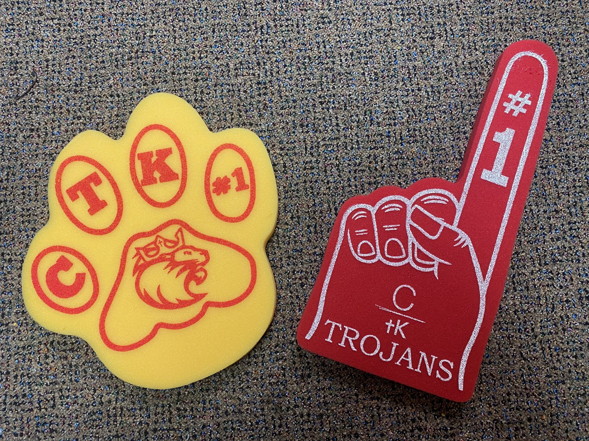 Trojan #1 Fingers and Golden Lion Paws!